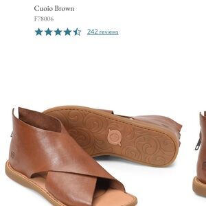 Born Brown Leather Shoes